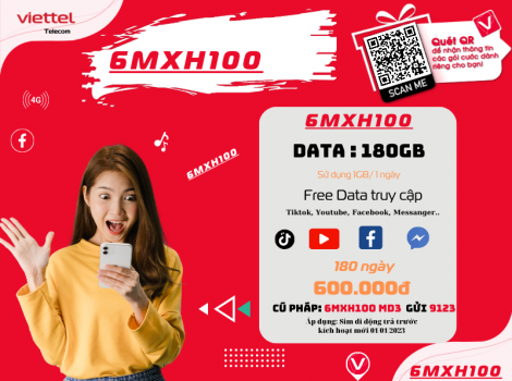 Tổng hợp các gói 4G 6 tháng Viettel ưu đãi nhất 2025