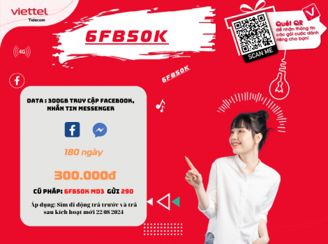 Gói Cước 50K Free Mạng Xã Hội Của Viettel Ưu Đãi Nhất 2025