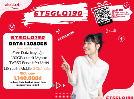 Các Gói 5G Viettel Chu Kỳ 6 Tháng 2025