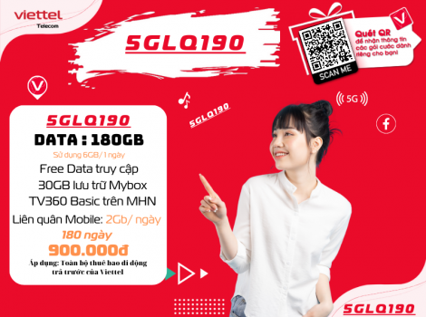 Đăng Ký Gói 5G Viettel Free Chơi Game Liên Quân Đa Chu Kỳ 1 Tháng 2025