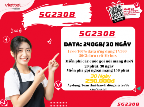Đăng Ký Gói Combo 5G Và Gọi Viettel Ưu Đãi 8Gb/ Ngày 2025