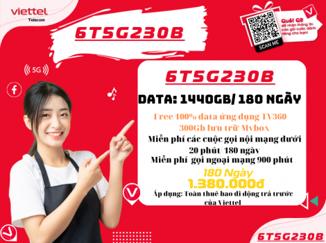 Đăng Ký Combo Data 5G Và Gọi Viettel 230k 1 Tháng 2025