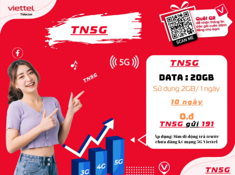 Đăng Ký Trải Nghiệm Mạng 5G Viettel 10 Ngày Miễn Phí