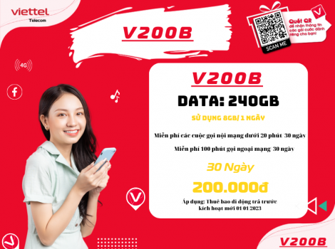 Gói V200B và 5G230B Viettel có ưu đãi gì giống và khác nhau