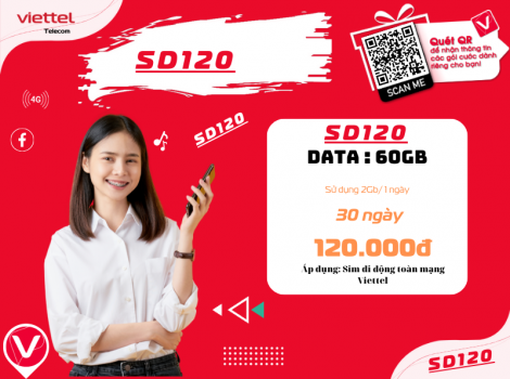 Thông tin tổng hợp bảng gói cước 4G mới của Viettel