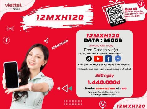 Đăng ký gói MXH120 sử dụng 12 tháng ưu đãi 2025