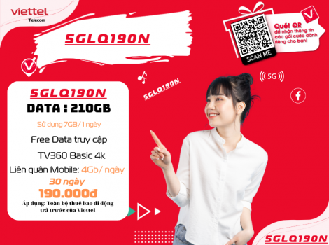 Danh Sách Các Gói 5G Viettel Rẻ - Mạnh - Ổn Định Nhất 2025