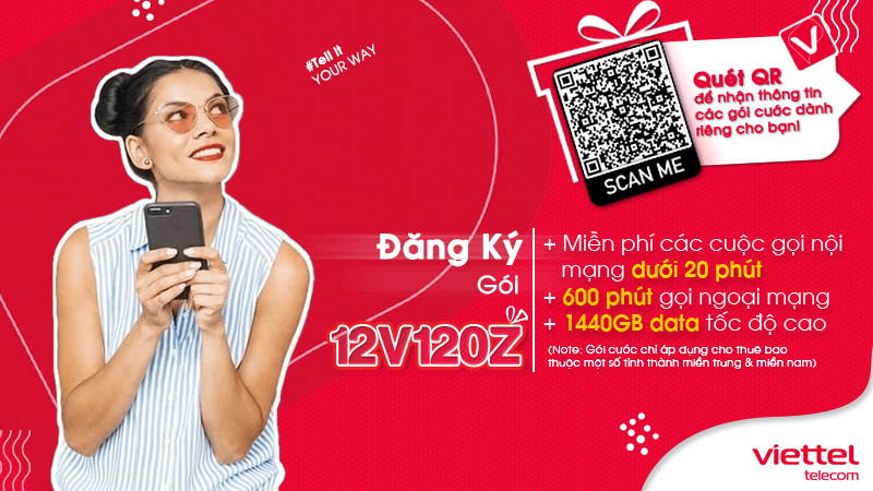 Gói 12V120Z của Viettel