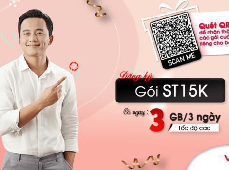gói 4g viettel 15k 3 ngày