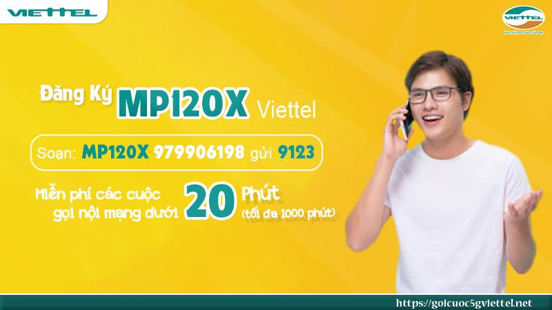 Gói cước MP120X của Viettel