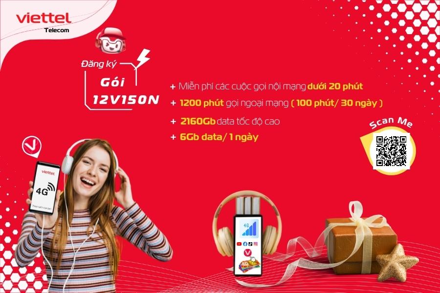 Gói 12V150N của Viettel