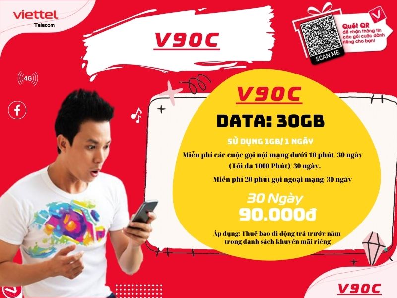Gói V90C của Viettel