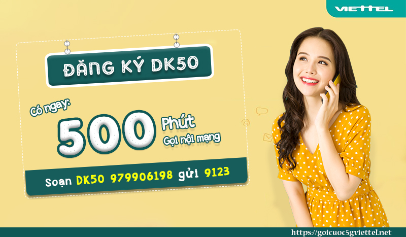 Gói DK50 của viettel
