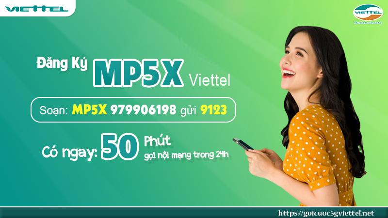 Gói cước mp5x của Viettel