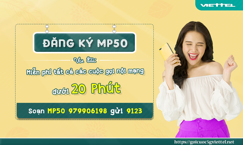 Gói cước mp50 của viettel