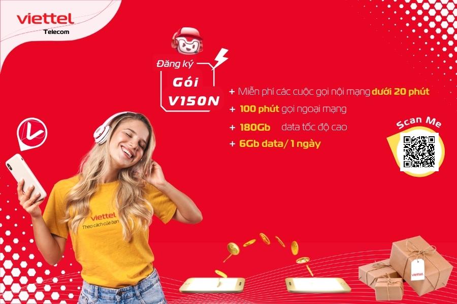 Gói V150N của Viettel
